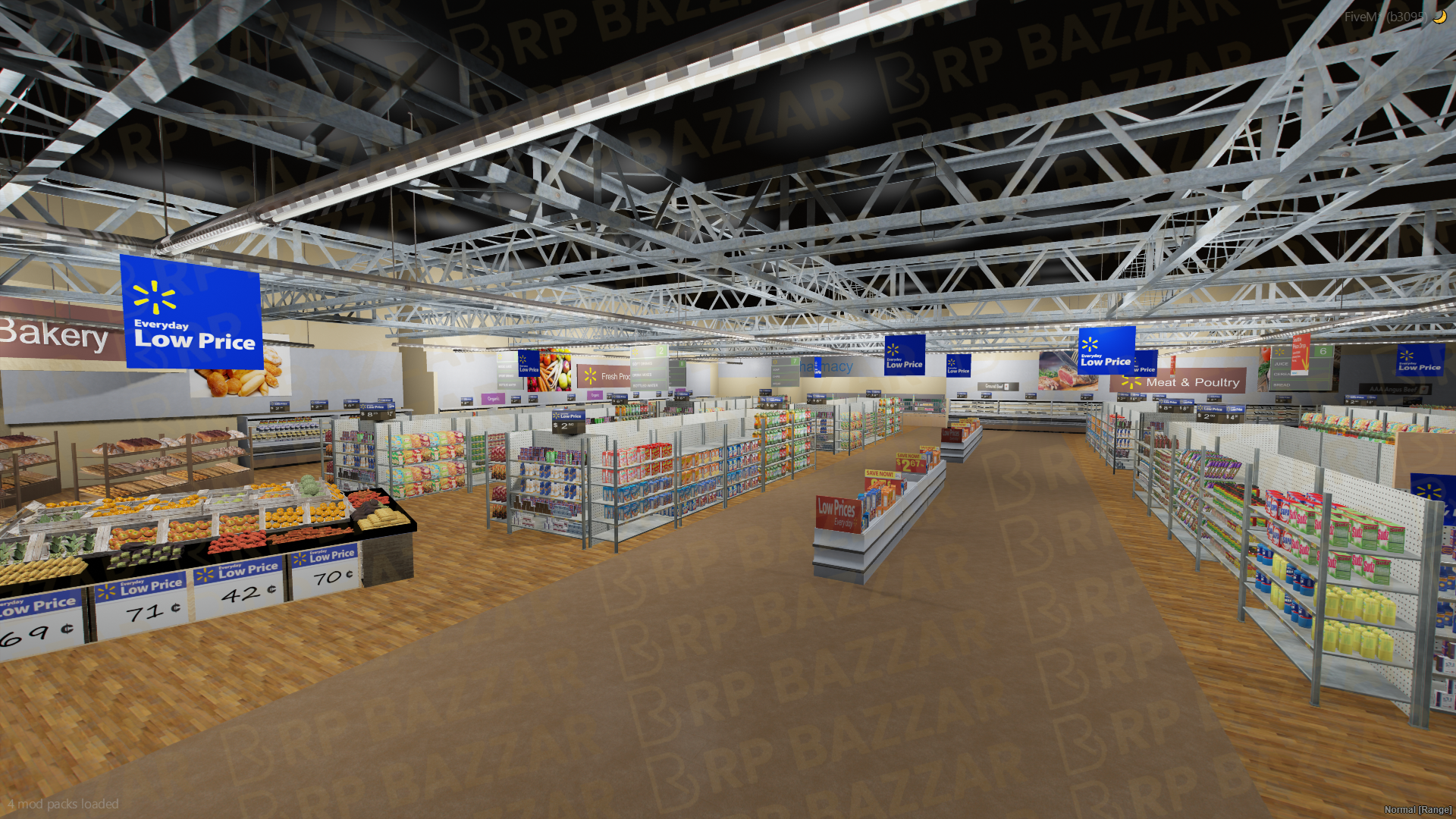 Luxury Shopping Mall FiveM MLO — GTA RP Interior — ESX QB QBOX — RPBazzar