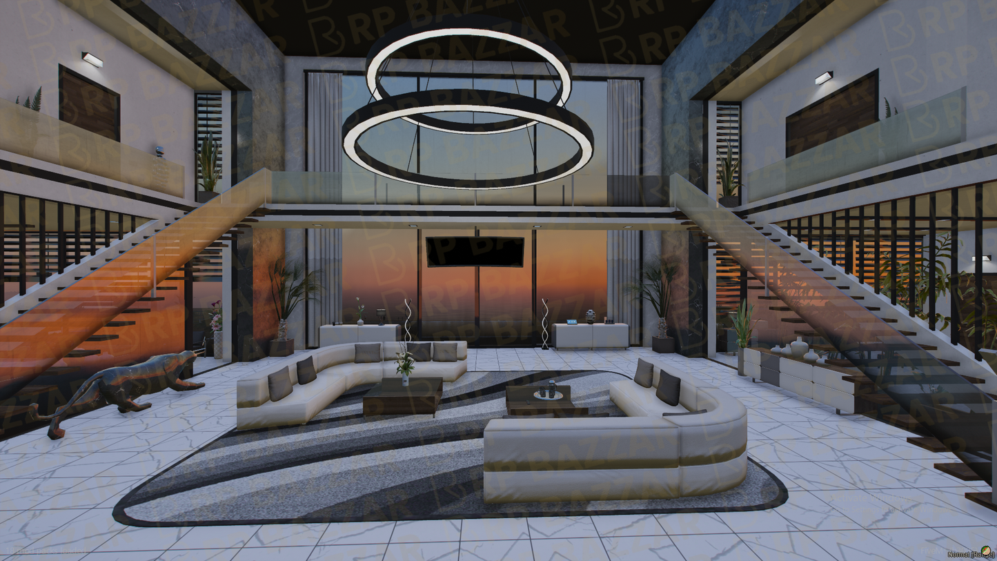 Classic Mansion FiveM MLO — GTA RP Interior — ESX QB QBOX — RPBazzar