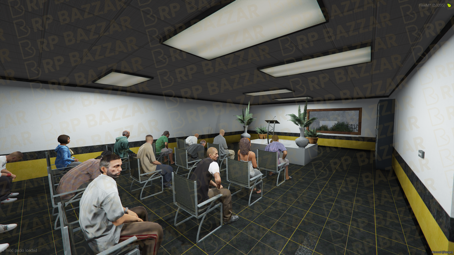 Metro Taxi Depot FiveM MLO — GTA RP Interior — ESX QB QBOX — RPBazzar