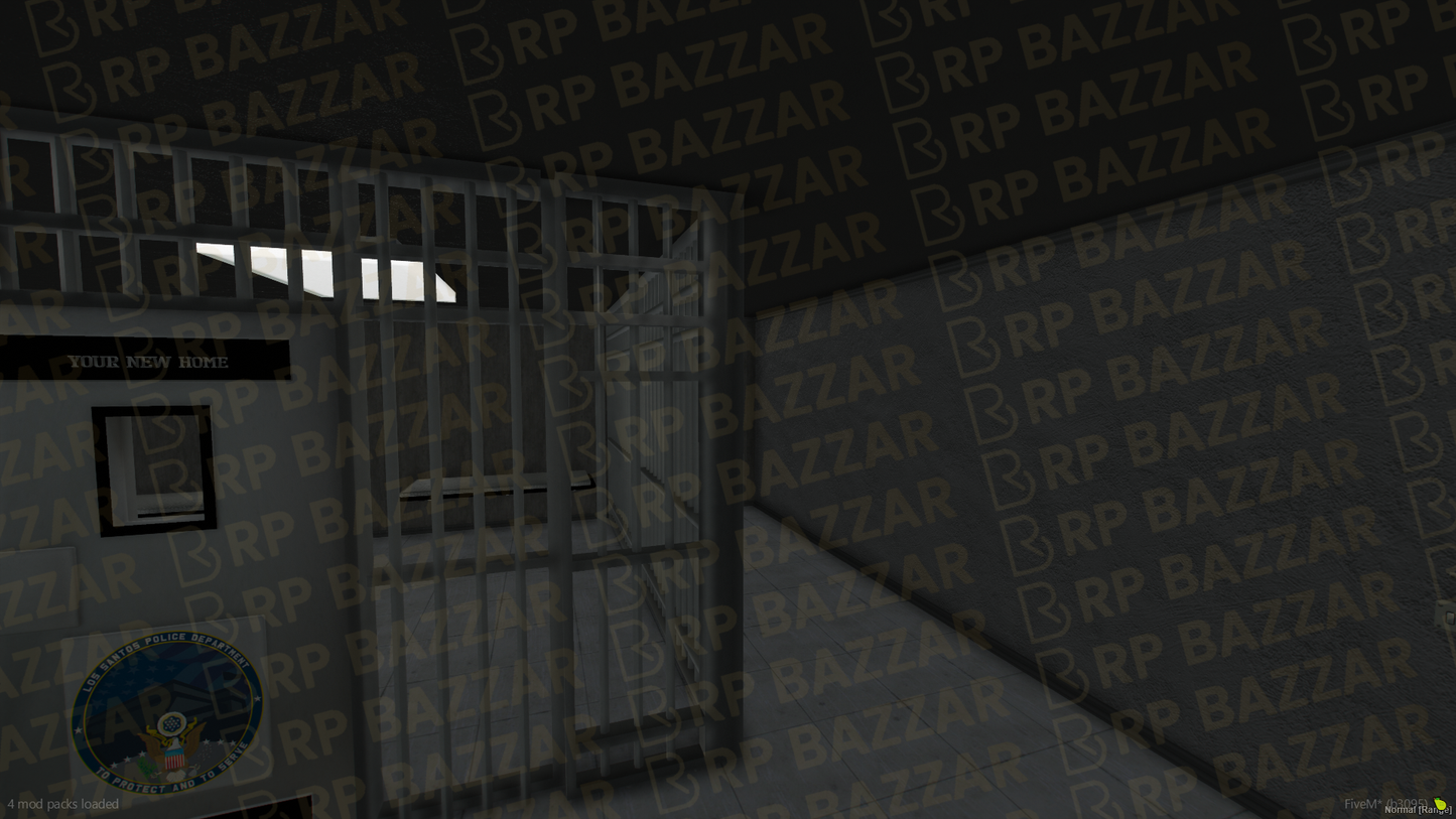 Riot Police Station FiveM MLO — GTA RP Interior — ESX QB QBOX — RPBazzar