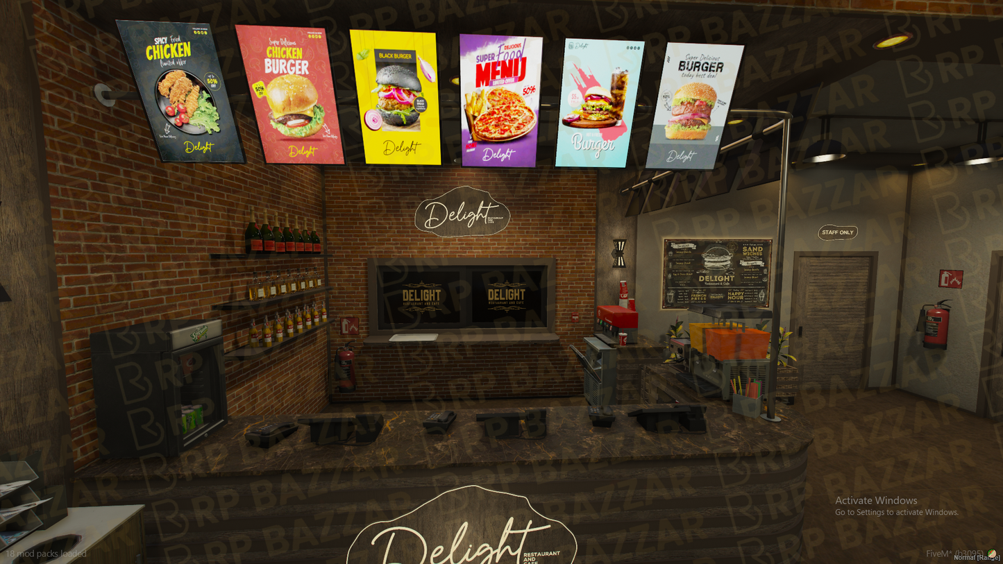 092.Food Court FiveM MLO — rpbazzar
