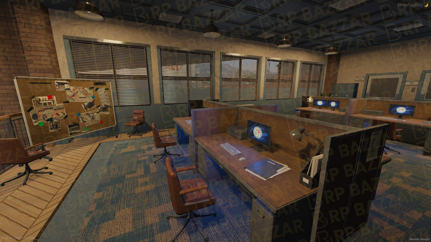 033.Police Station FiveM MLO — rpbazzar