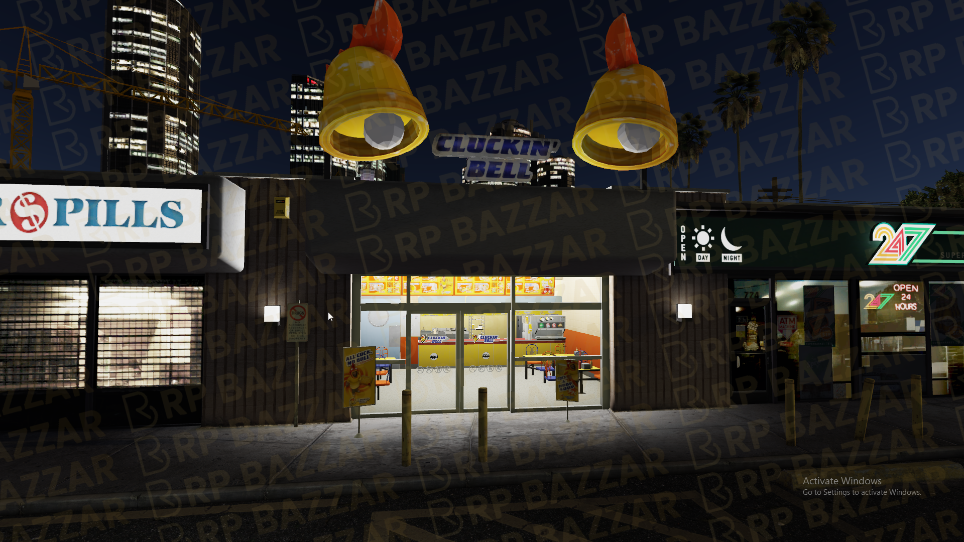 Busy Ramen Shop FiveM MLO — GTA RP Interior — ESX QB QBOX — RPBazzar