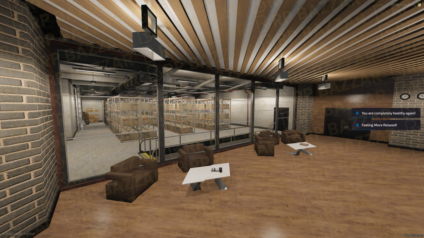 Warehouse Job Location FiveM MLO — GTA RP Interior — ESX QB QBOX — RPBazzar