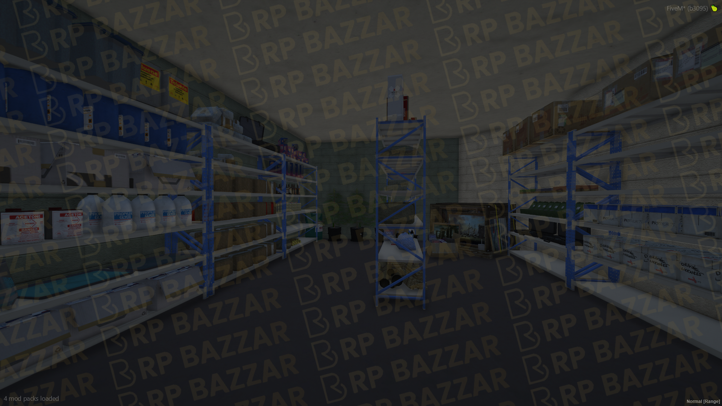 Vanguard Police Station FiveM MLO — GTA RP Interior — ESX QB QBOX — RPBazzar