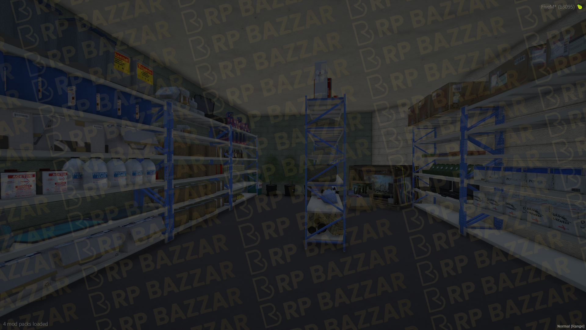 Vanguard Police Station FiveM MLO — GTA RP Interior — ESX QB QBOX — RPBazzar