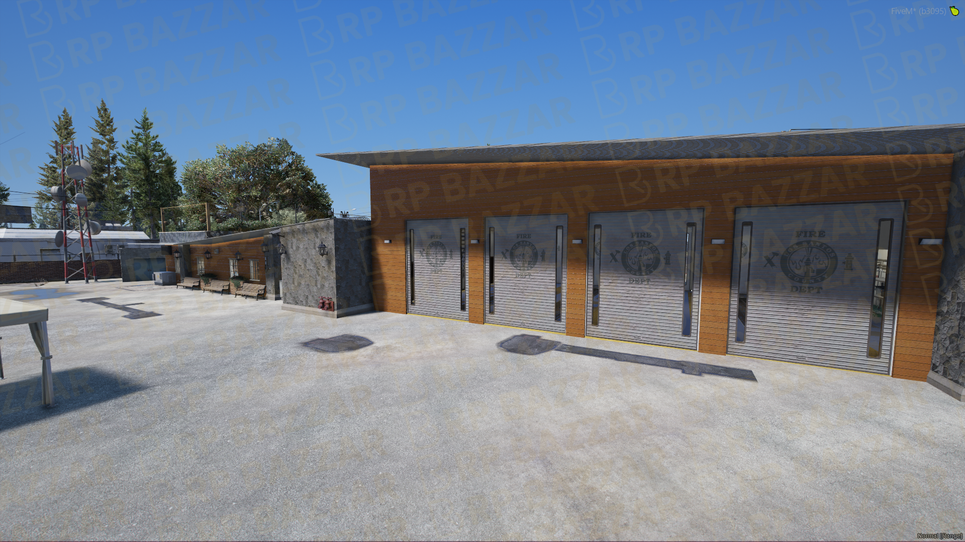 Vigilant Fire Department FiveM MLO — GTA RP Interior — ESX QB QBOX — RPBazzar