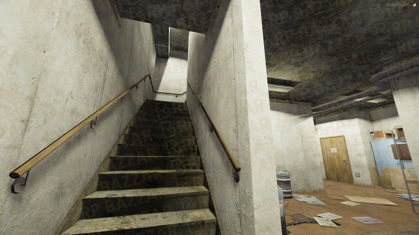Southside Gang Garage FiveM MLO — GTA RP Interior — ESX QB QBOX — RPBazzar