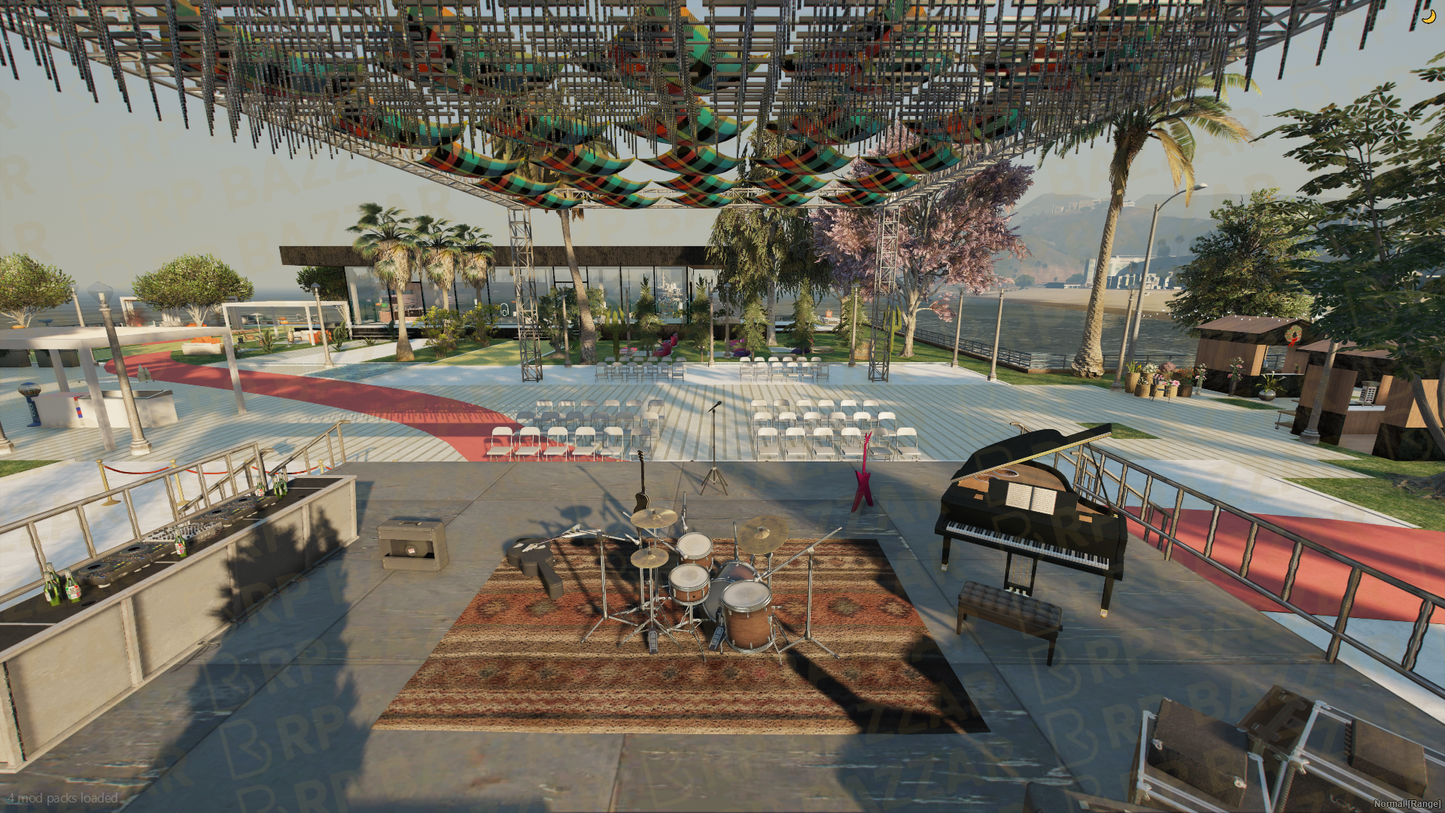Green Park & Exterior FiveM MLO — GTA RP Interior — ESX QB QBOX — RPBazzar