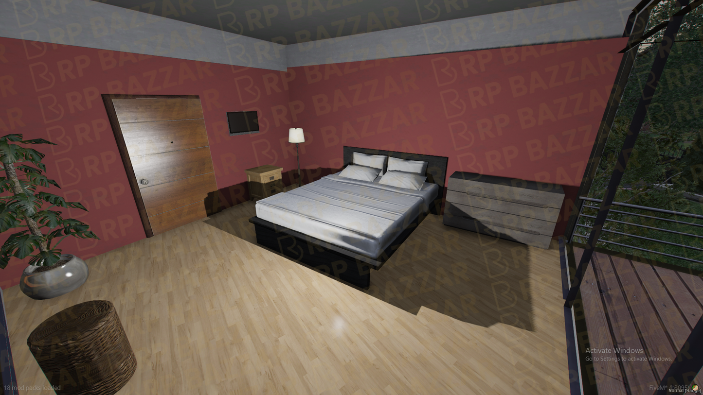 Retro Mansion FiveM MLO — GTA RP Interior — ESX QB QBOX — RPBazzar