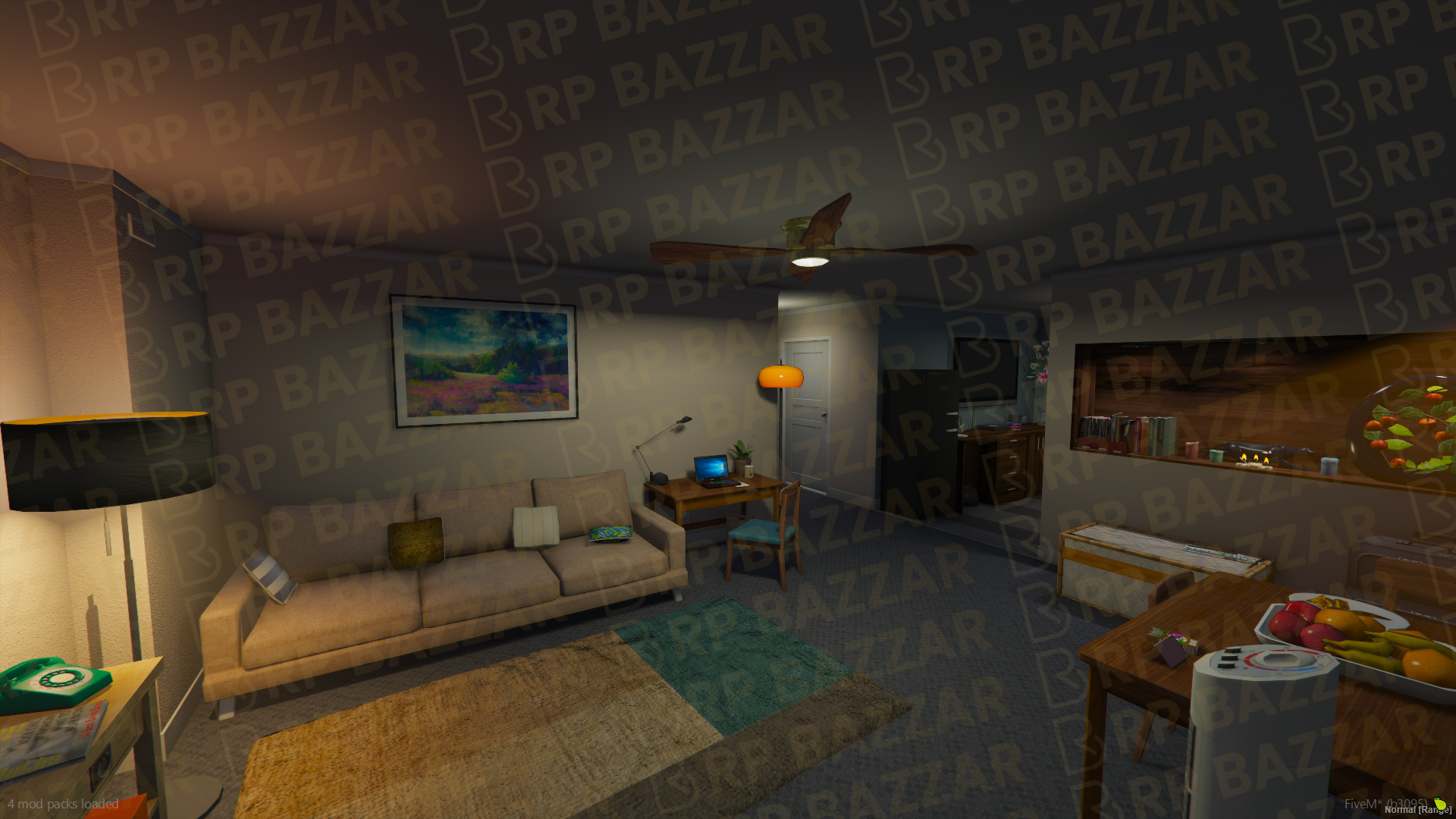 Neon Motel FiveM MLO — GTA RP Interior — ESX QB QBOX — RPBazzar