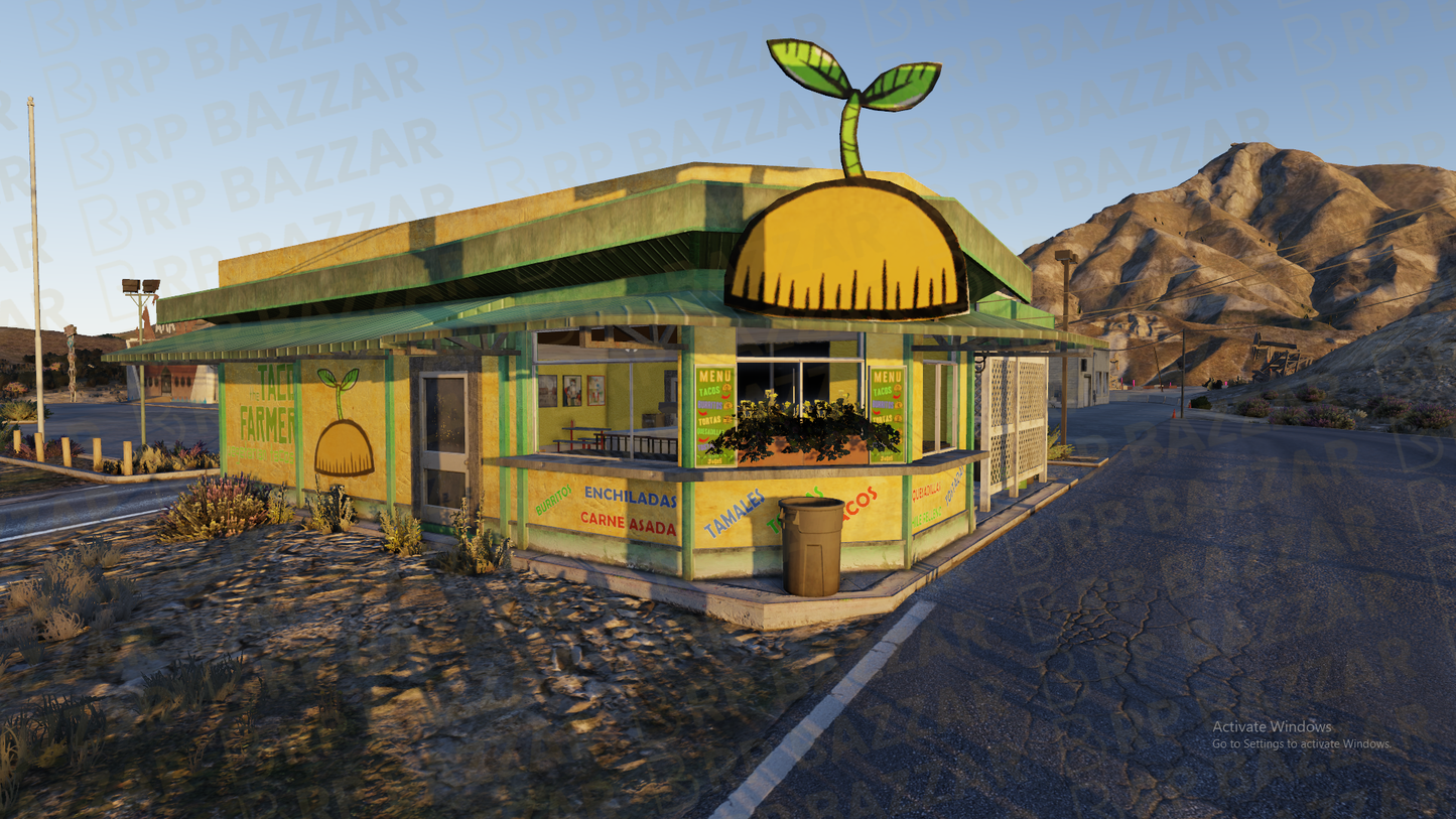 Rooftop Bar & Grill FiveM MLO — GTA RP Interior — ESX QB QBOX — RPBazzar