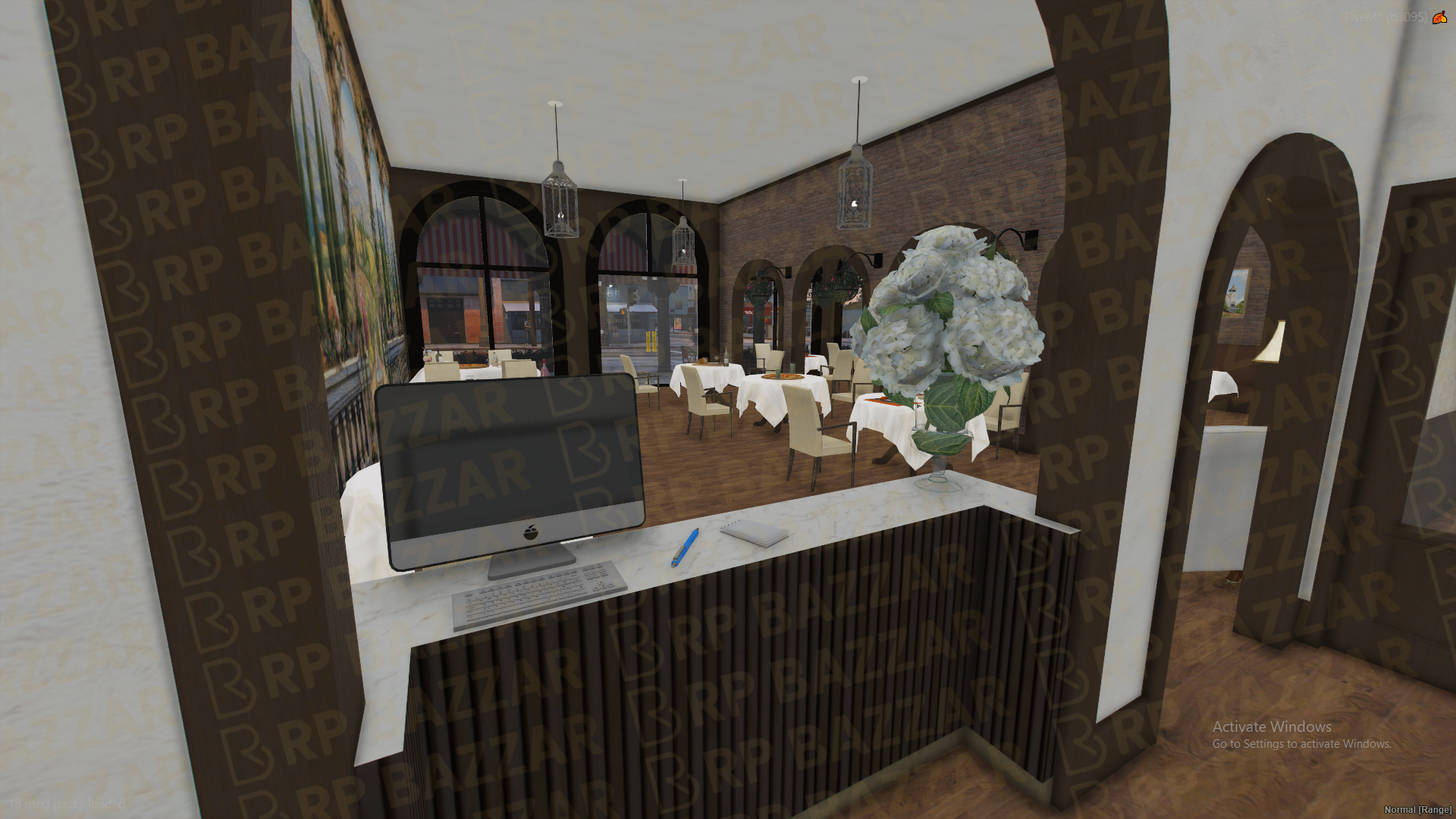 084.Food Court FiveM MLO — rpbazzar