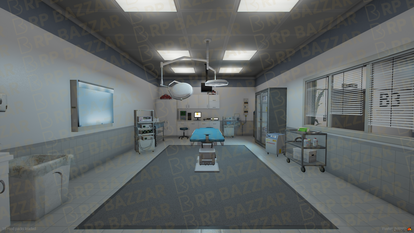 Northside Hospital FiveM MLO — GTA RP Interior — ESX QB QBOX — RPBazzar