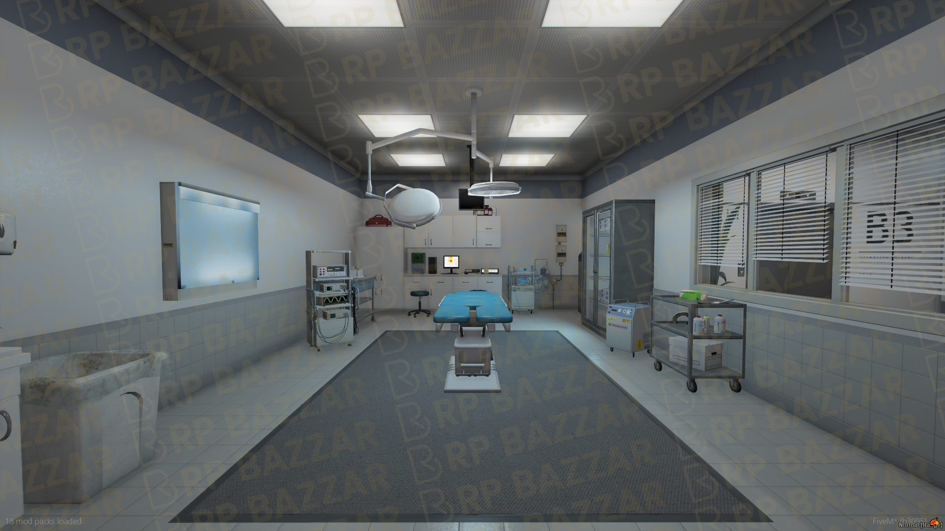 Northside Hospital FiveM MLO — GTA RP Interior — ESX QB QBOX — RPBazzar
