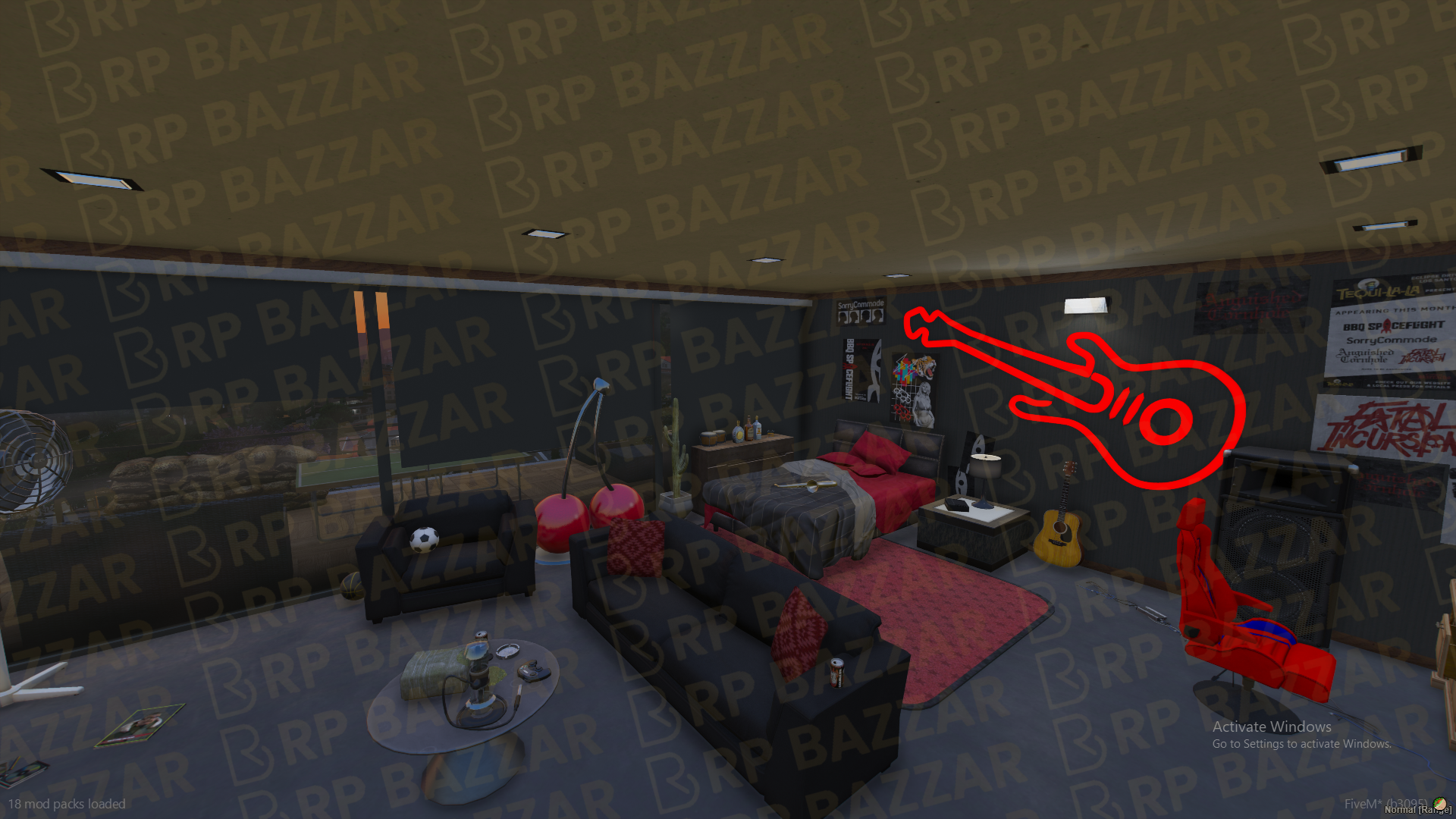 Biker House FiveM MLO — GTA RP Interior — ESX QB QBOX — RPBazzar