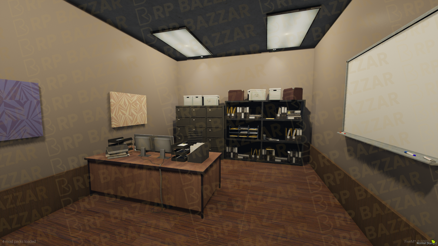 Downtown Police Station FiveM MLO — GTA RP Interior — ESX QB QBOX — RPBazzar
