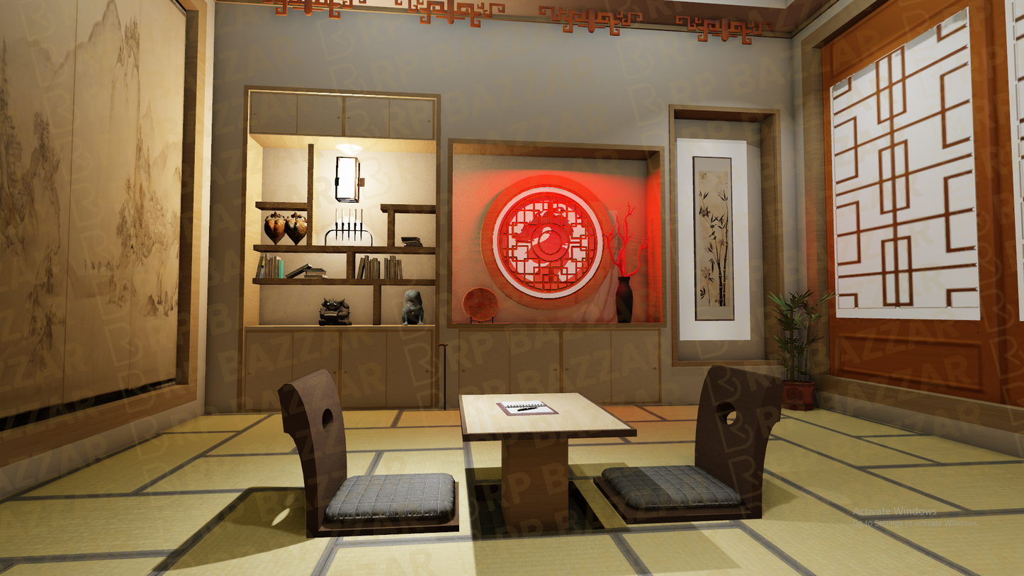 Retro Cantina FiveM MLO — GTA RP Interior — ESX QB QBOX — RPBazzar