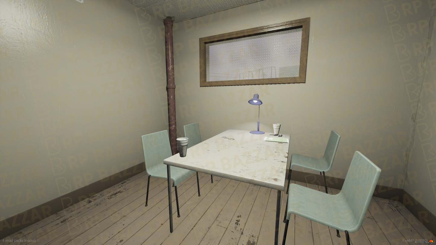Precinct Police Station FiveM MLO — GTA RP Interior — ESX QB QBOX — RPBazzar
