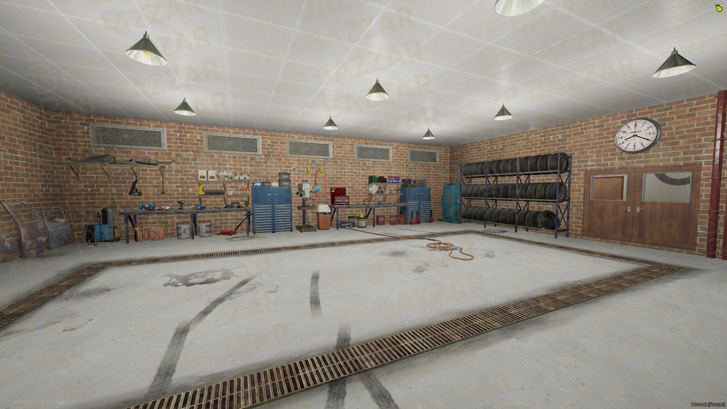 Reliable Repair Station FiveM MLO — GTA RP Interior — ESX QB QBOX — RPBazzar