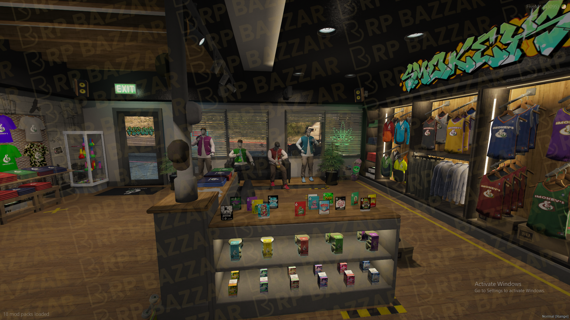 Underground Weed Store FiveM MLO — GTA RP Interior — ESX QB QBOX — RPBazzar