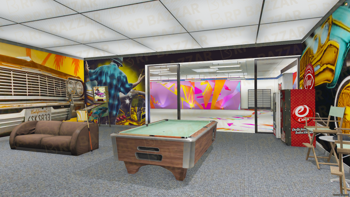 Electric Mechanic Shop FiveM MLO — GTA RP Interior — ESX QB QBOX — RPBazzar