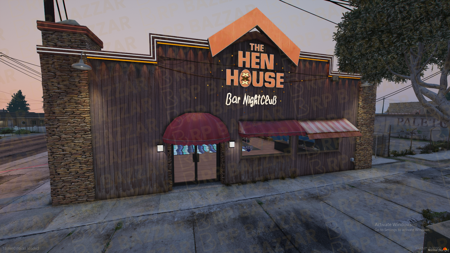 Rough Nightclub FiveM MLO — GTA RP Interior — ESX QB QBOX — RPBazzar