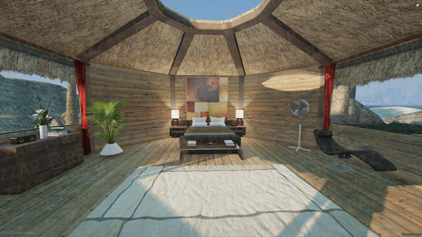 Remote Island FiveM MLO — GTA RP Interior — ESX QB QBOX — RPBazzar