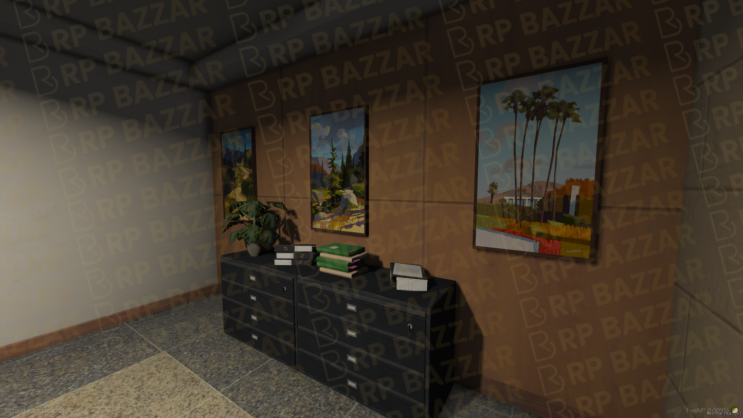 Formal City Hall FiveM MLO — GTA RP Interior — ESX QB QBOX — RPBazzar