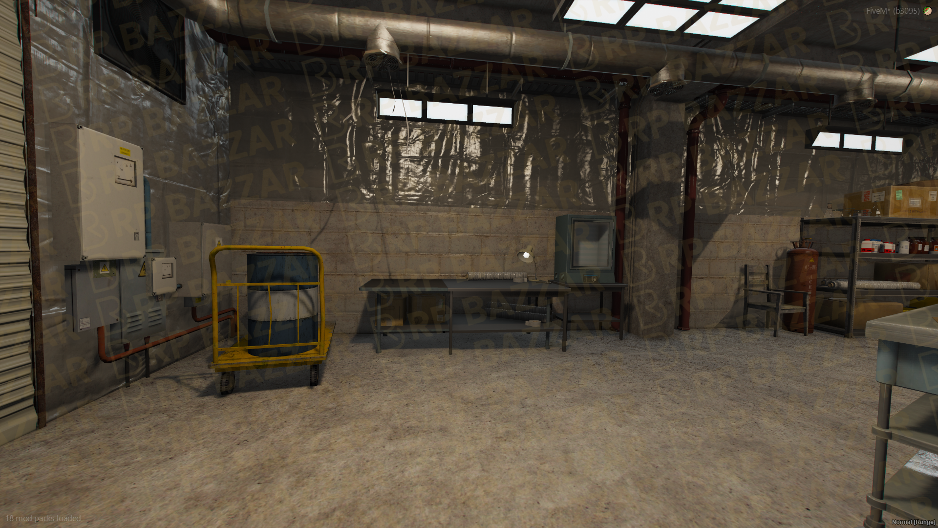 Abandoned Drug Lab FiveM MLO — GTA RP Interior — ESX QB QBOX — RPBazzar