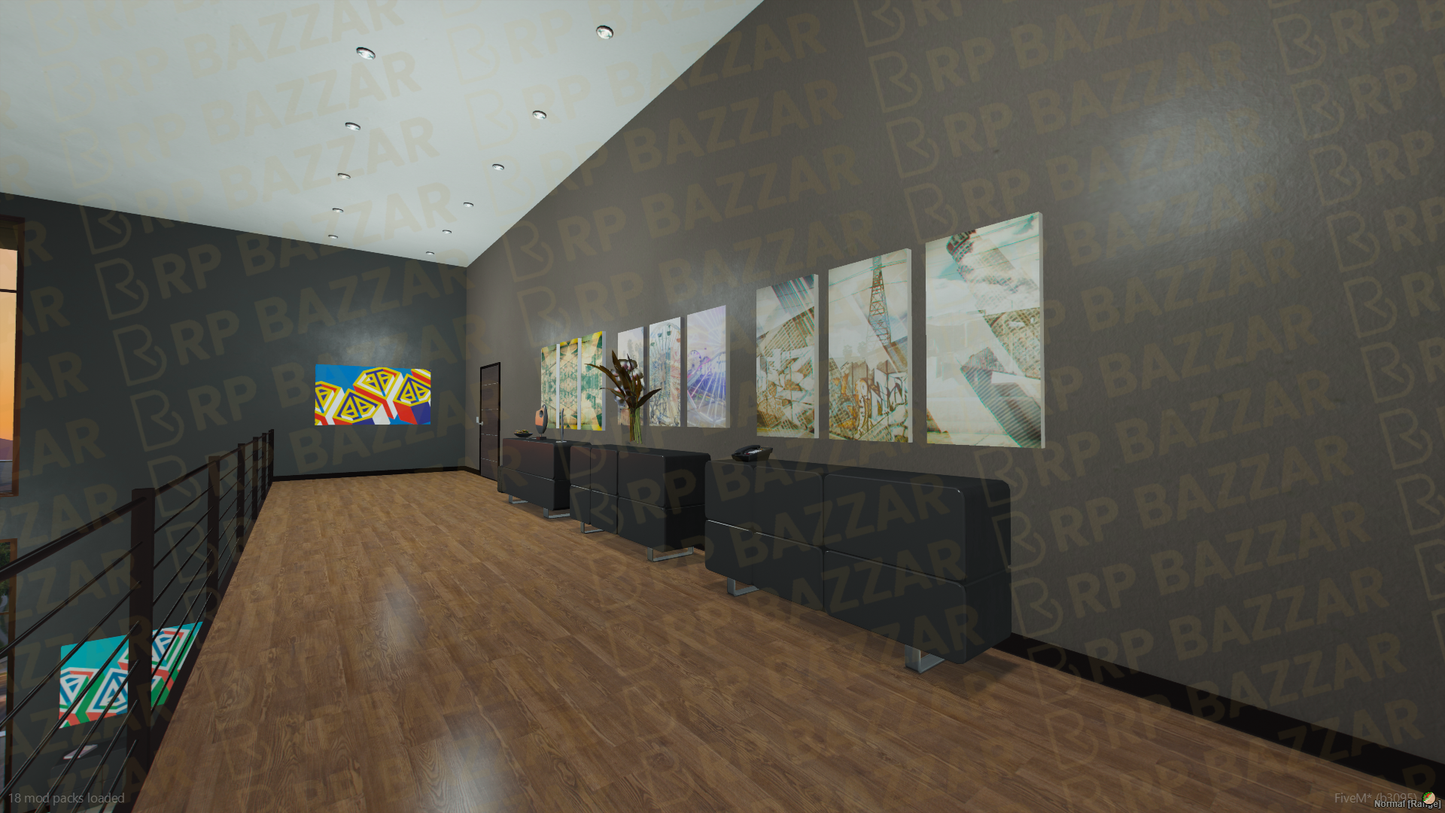Downtown Apartment FiveM MLO — GTA RP Interior — ESX QB QBOX — RPBazzar