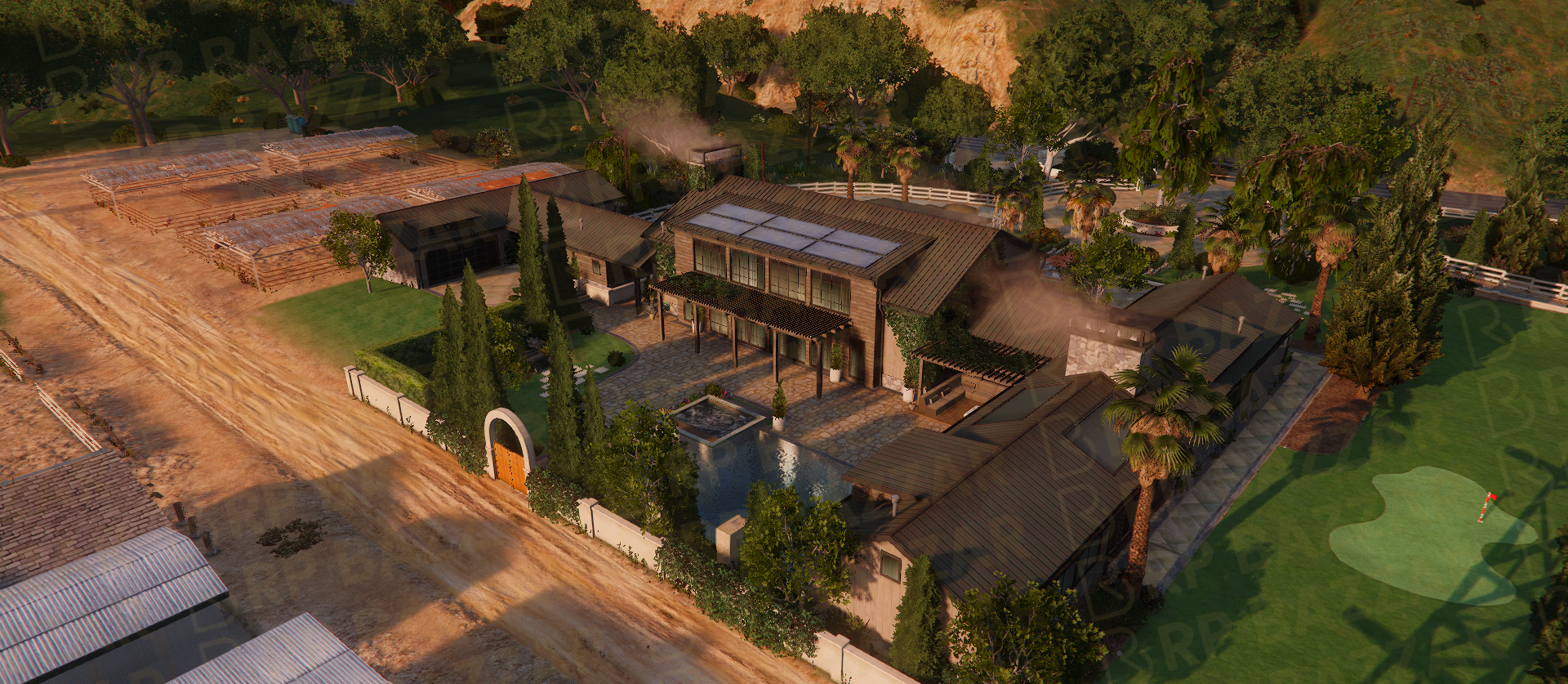 Immersive Gang Base FiveM MLO — GTA RP Interior — ESX QB QBOX — RPBazzar