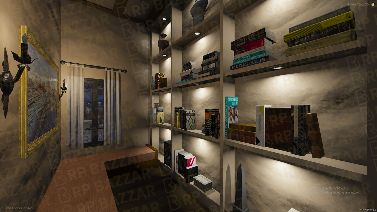 Hillside House FiveM MLO — GTA RP Interior — ESX QB QBOX — RPBazzar