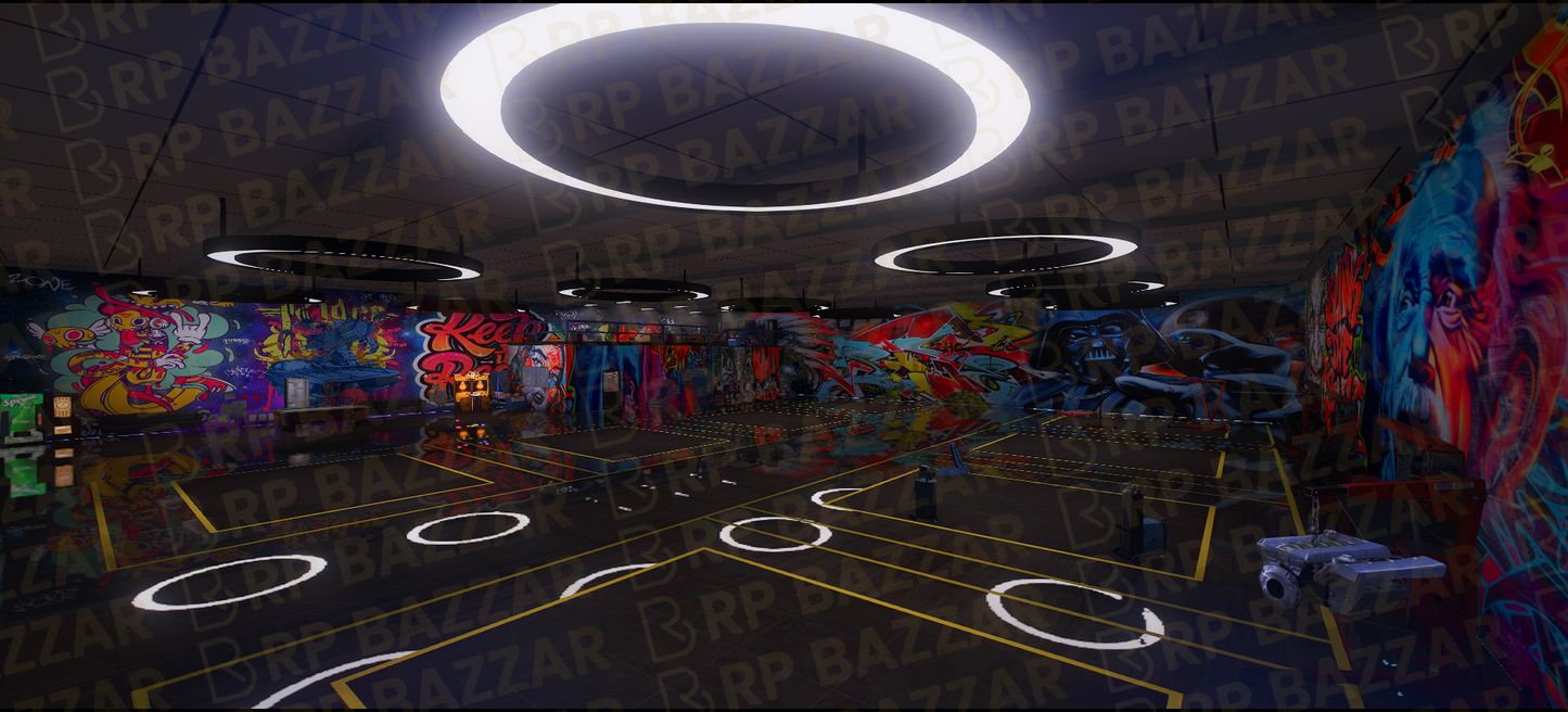 Trendy Mechanic Shop FiveM MLO — GTA RP Interior — ESX QB QBOX — RPBazzar