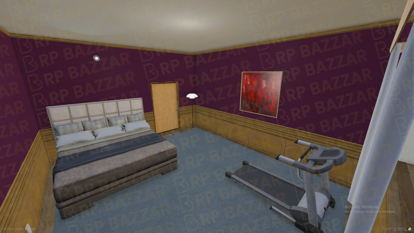 Abandoned House FiveM MLO — GTA RP Interior — ESX QB QBOX — RPBazzar