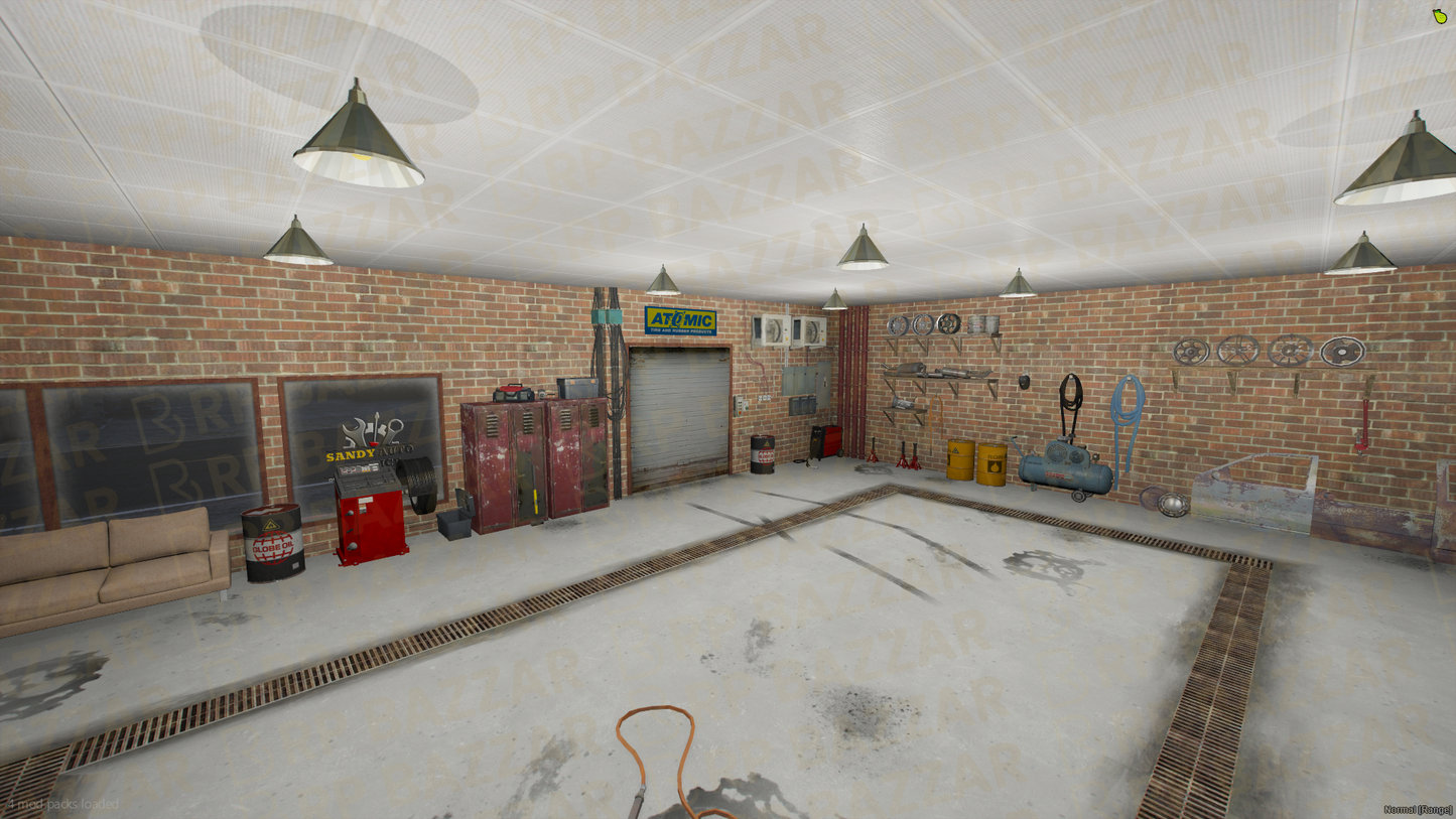 Reliable Repair Station FiveM MLO — GTA RP Interior — ESX QB QBOX — RPBazzar