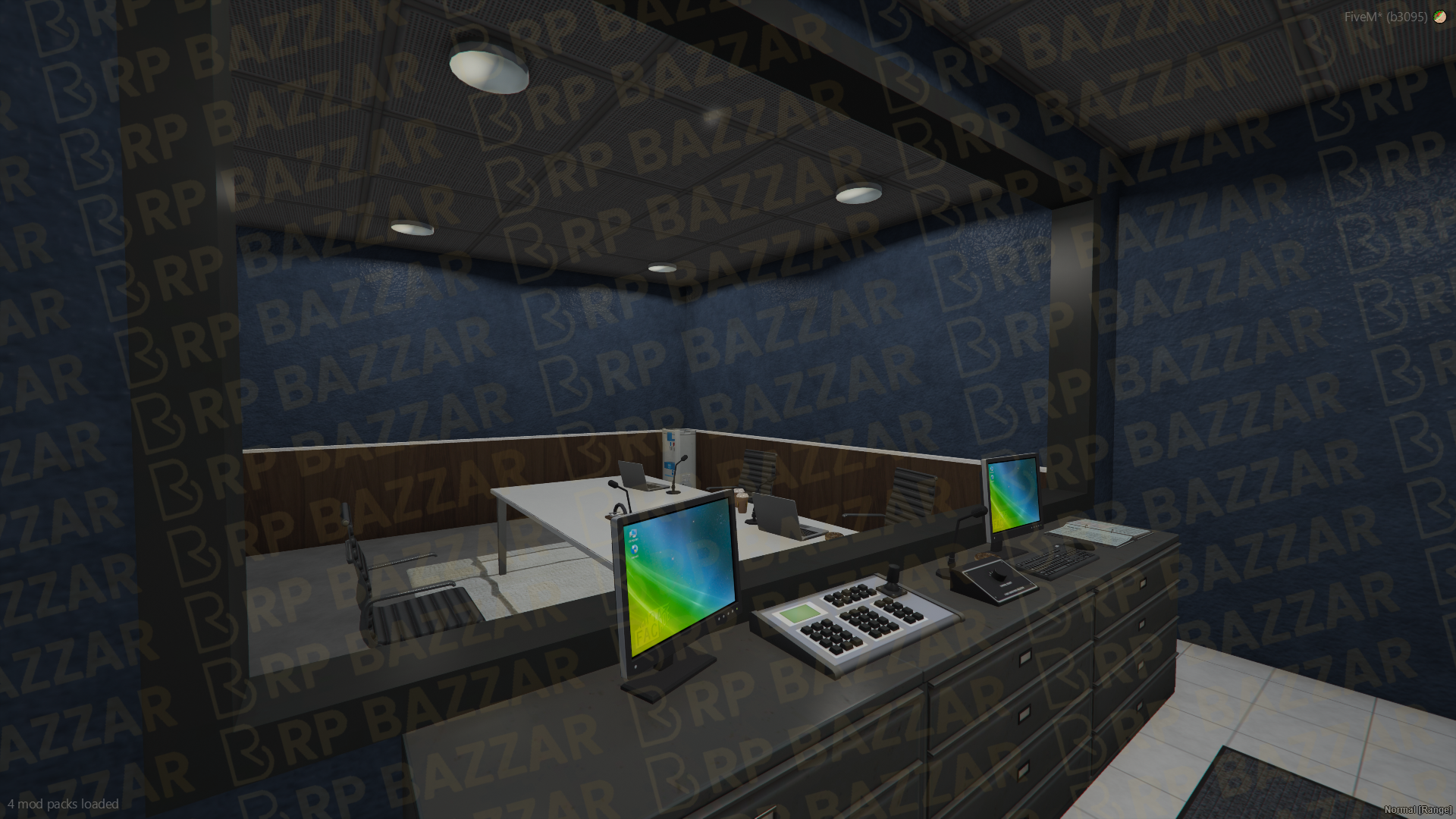 Urban Police Station FiveM MLO — GTA RP Interior — ESX QB QBOX — RPBazzar