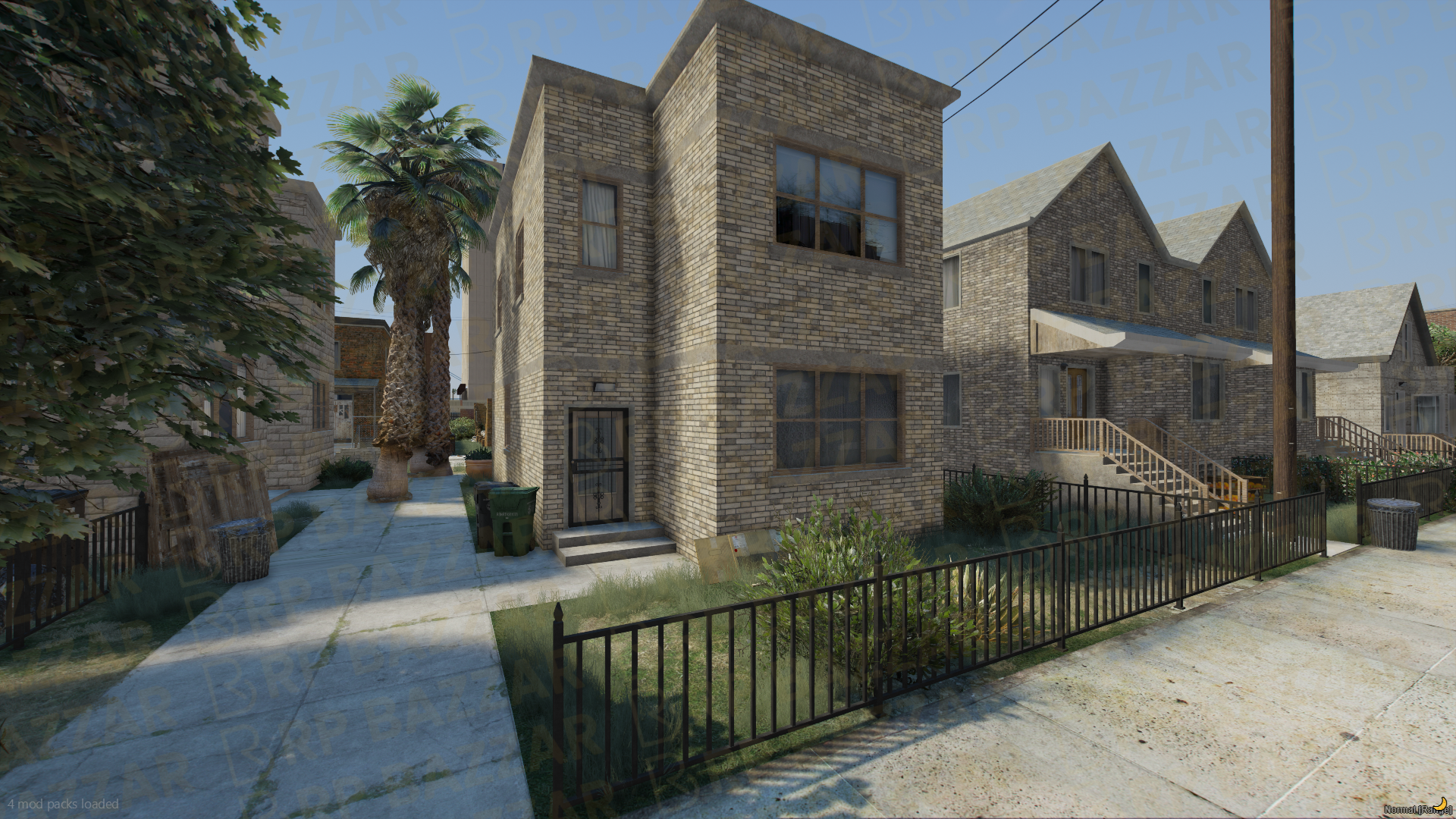 Suburban House Exterior FiveM MLO — GTA RP Interior — ESX QB QBOX — RPBazzar