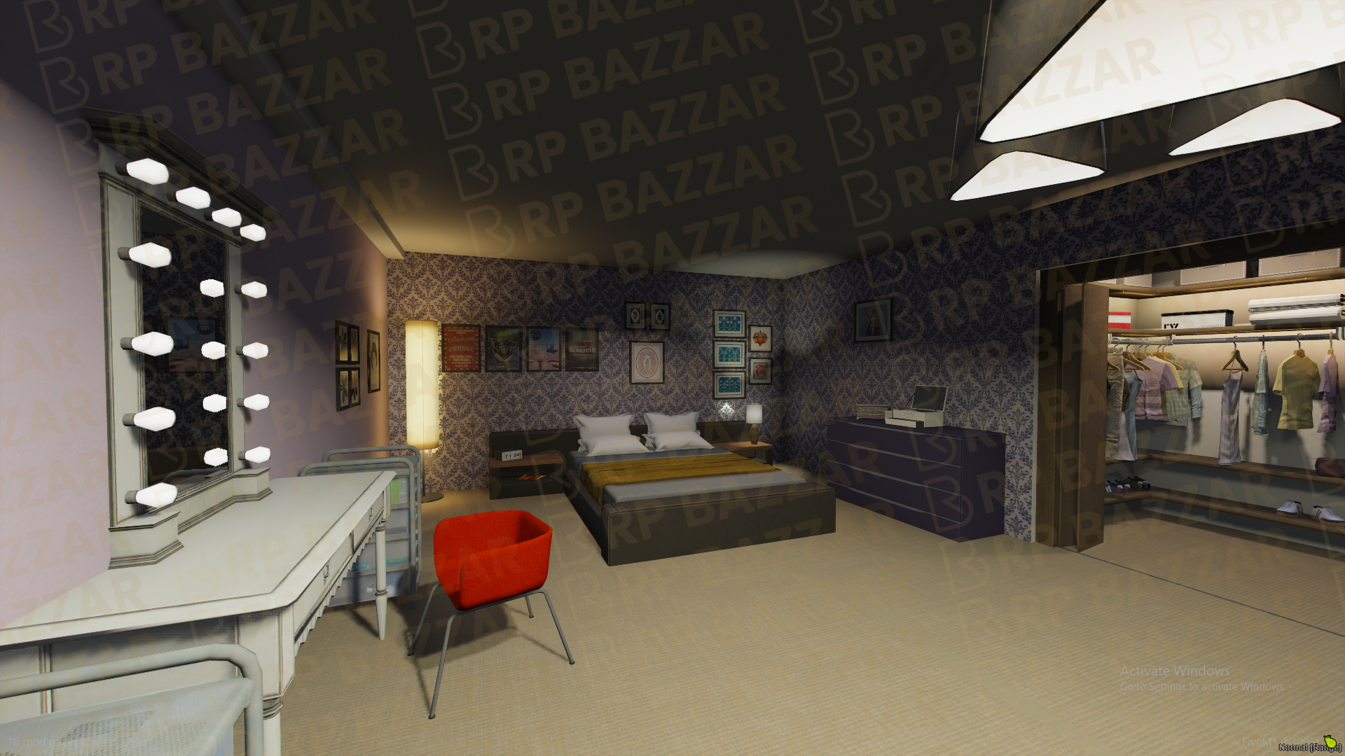 Colonial House FiveM MLO — GTA RP Interior — ESX QB QBOX — RPBazzar