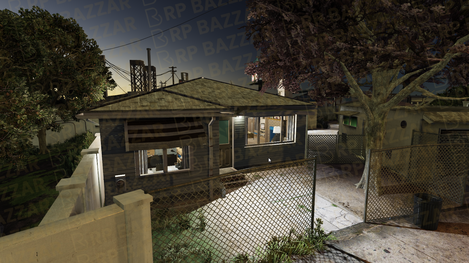 Rough Gang Garage FiveM MLO — GTA RP Interior — ESX QB QBOX — RPBazzar