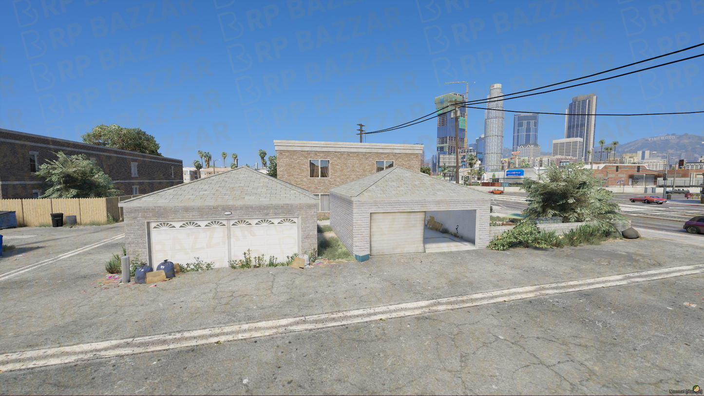 Modern House Exterior FiveM MLO — GTA RP Interior — ESX QB QBOX — RPBazzar