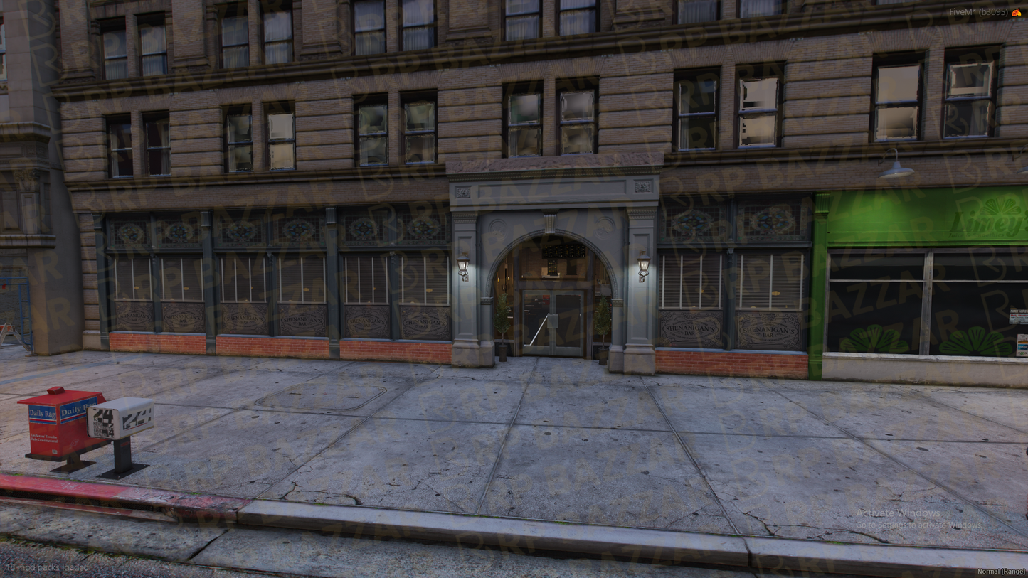 Busy Bar & Grill FiveM MLO — GTA RP Interior — ESX QB QBOX — RPBazzar