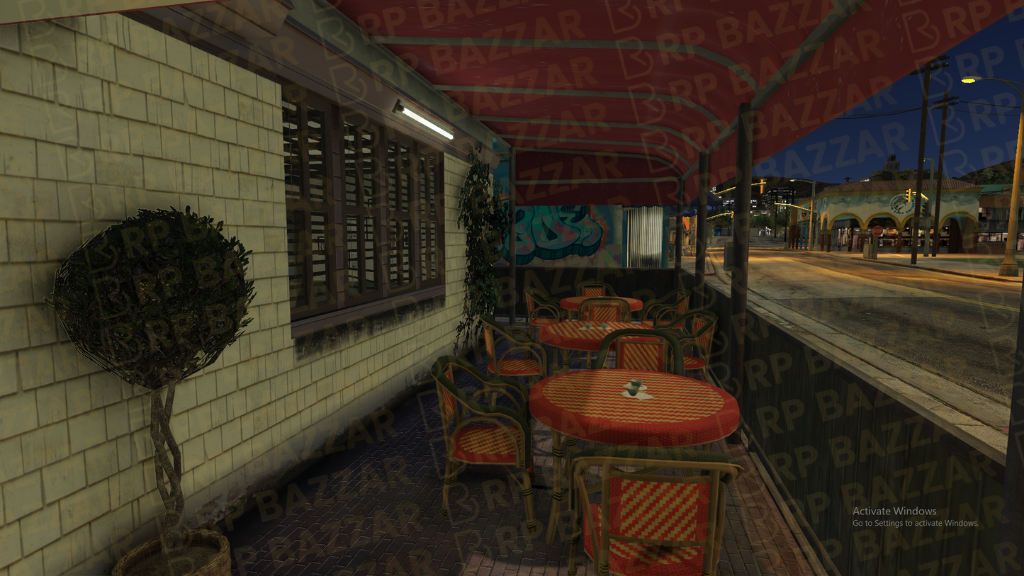 Trendy Sandwich Shop FiveM MLO — GTA RP Interior — ESX QB QBOX — RPBazzar