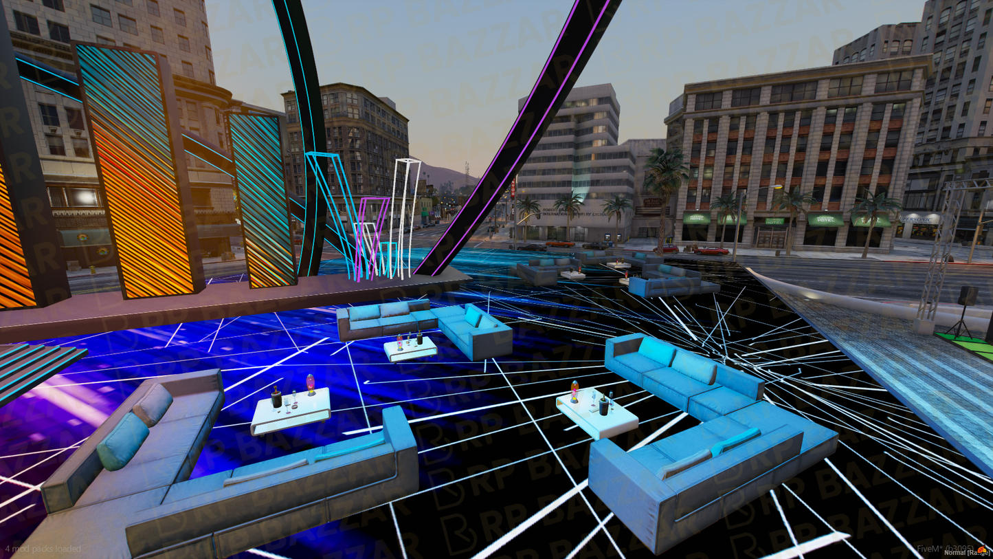 Metro Legion Square FiveM MLO — GTA RP Interior — ESX QB QBOX — RPBazzar