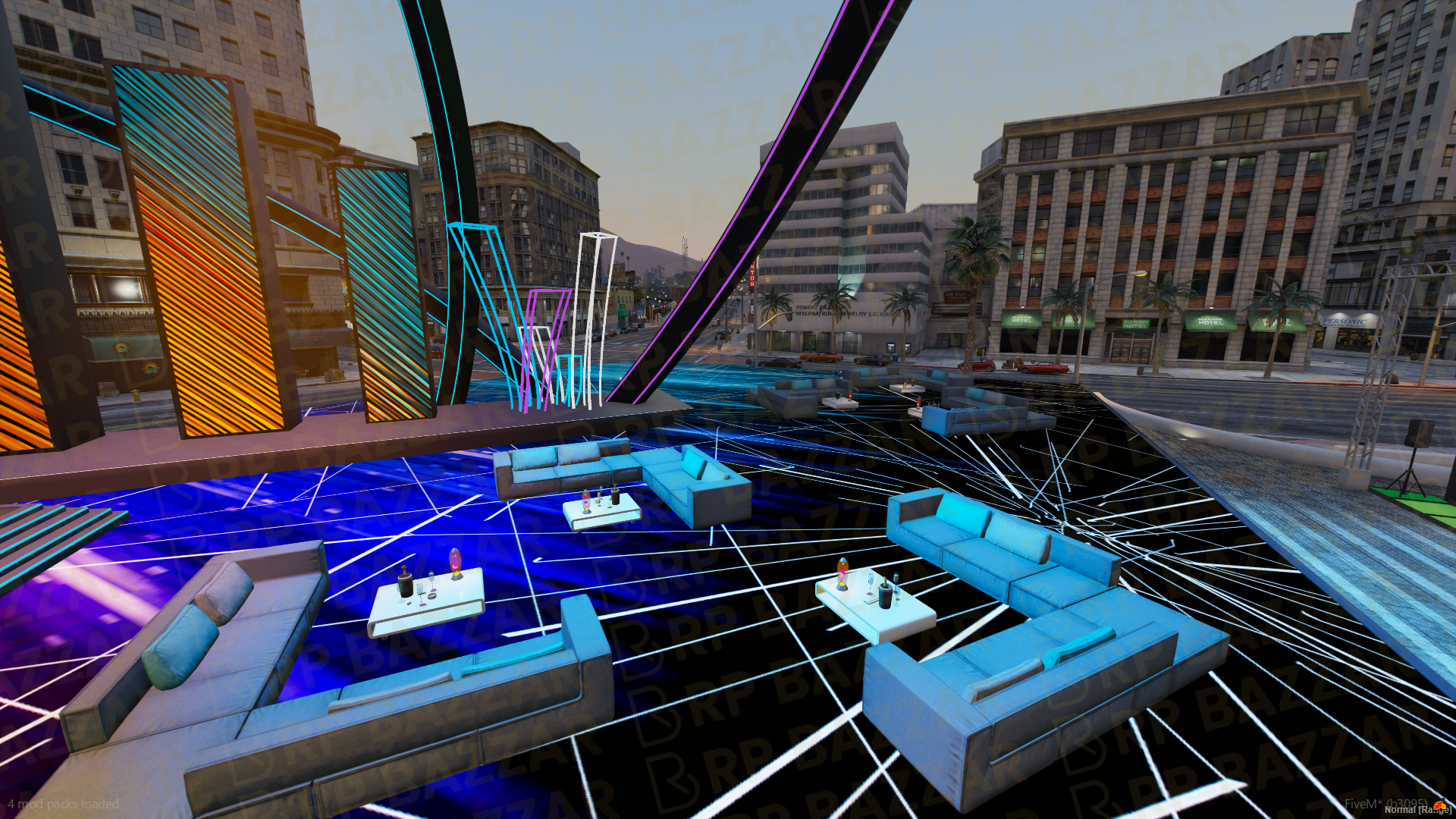 Metro Legion Square FiveM MLO — GTA RP Interior — ESX QB QBOX — RPBazzar