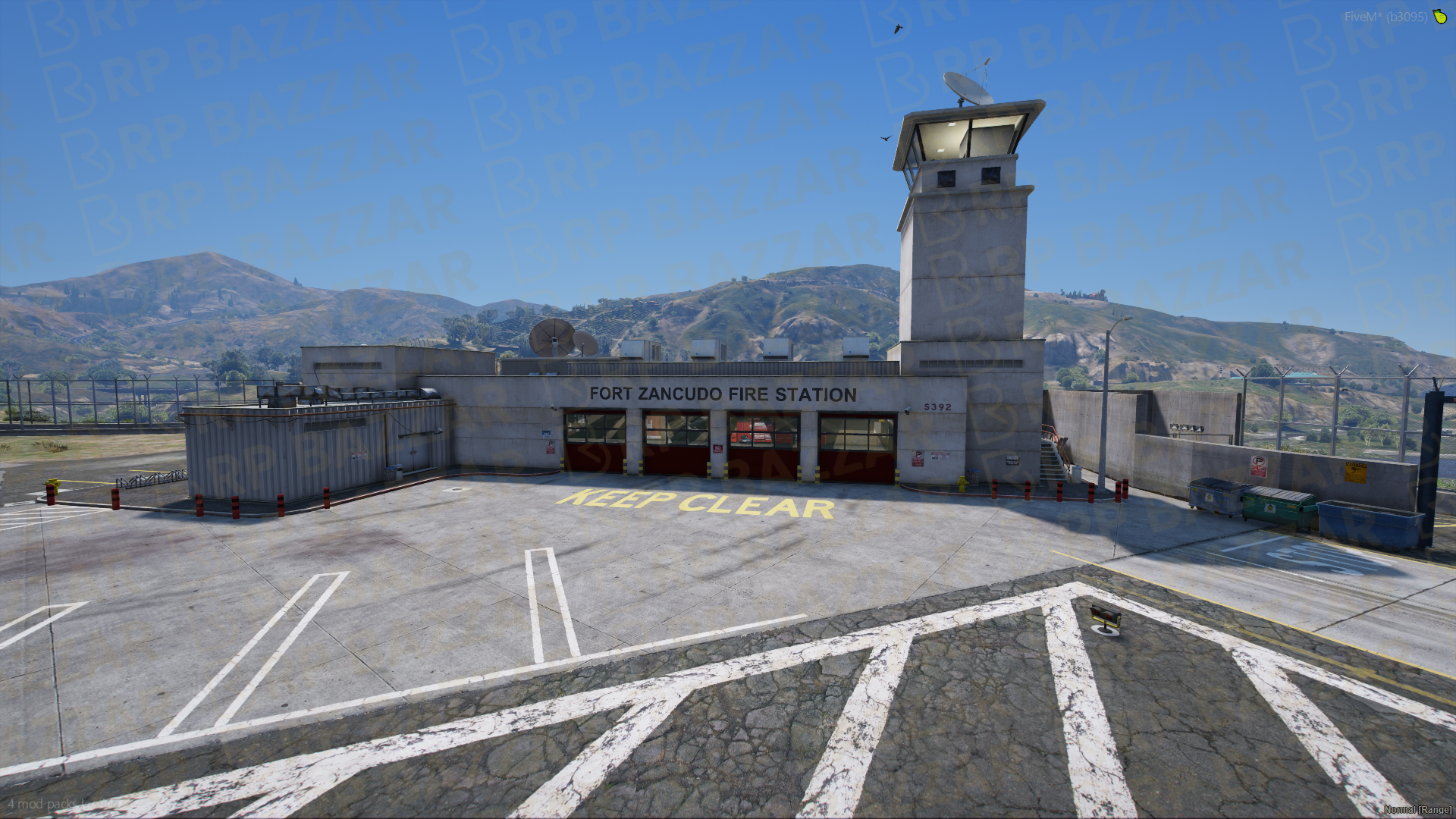 Emergency Fire Department FiveM MLO — GTA RP Interior — ESX QB QBOX — RPBazzar