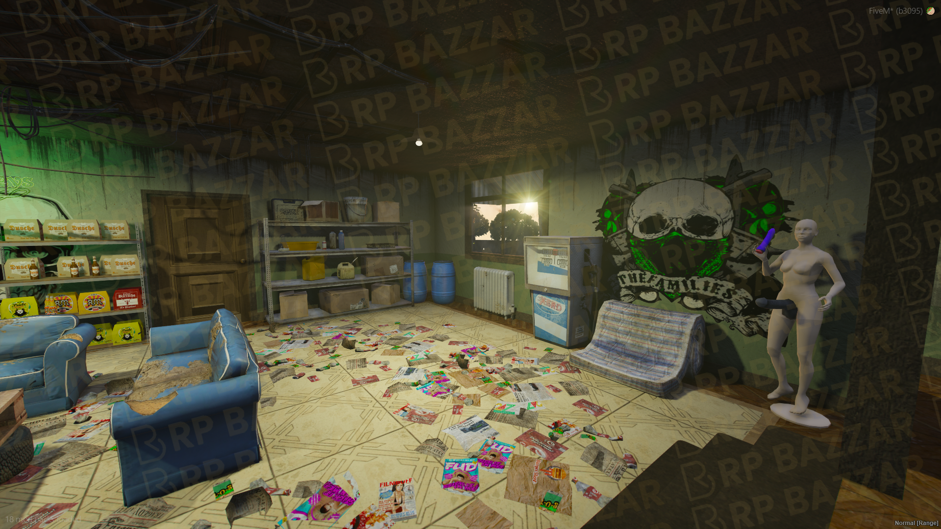 Outlaw Gang Hood FiveM MLO — GTA RP Interior — ESX QB QBOX — RPBazzar
