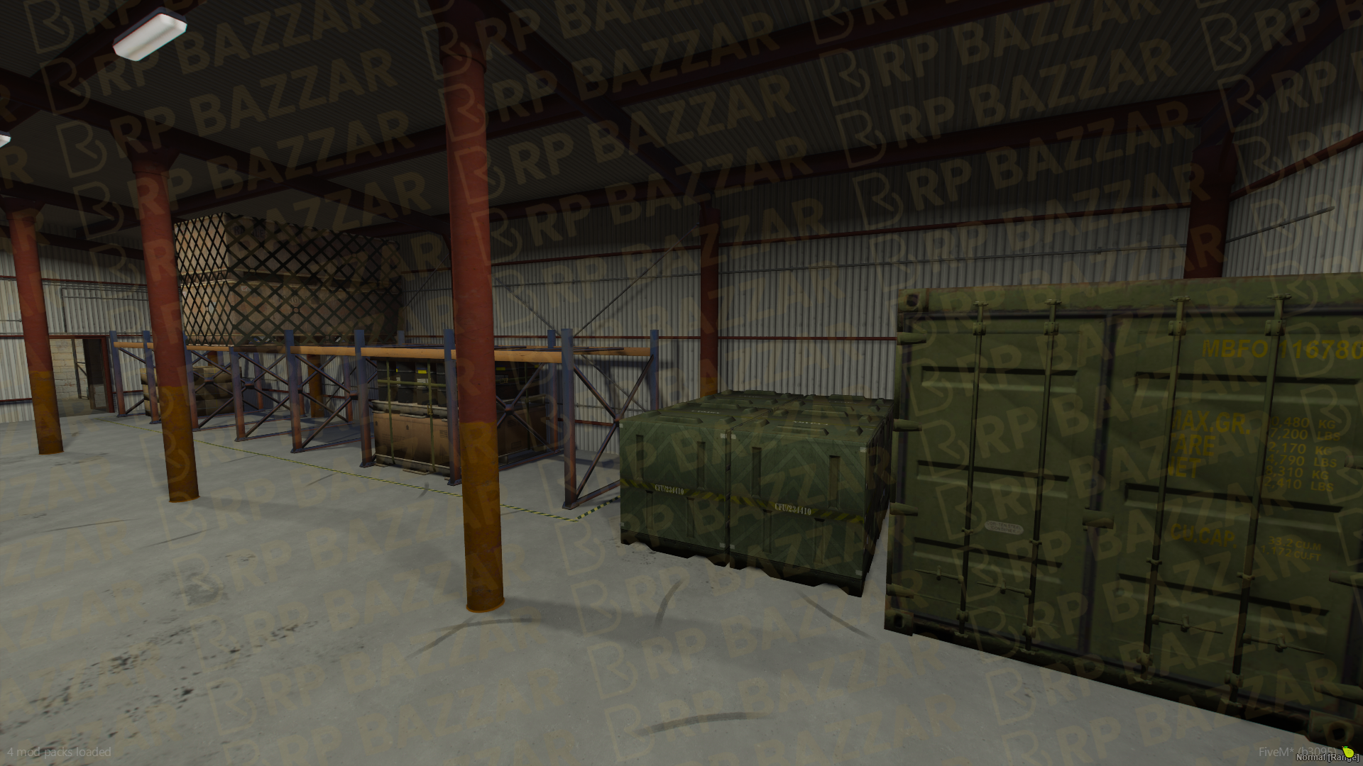 Remote Storage Room & Warehouse FiveM MLO — GTA RP Interior — ESX QB QBOX — RPBazzar