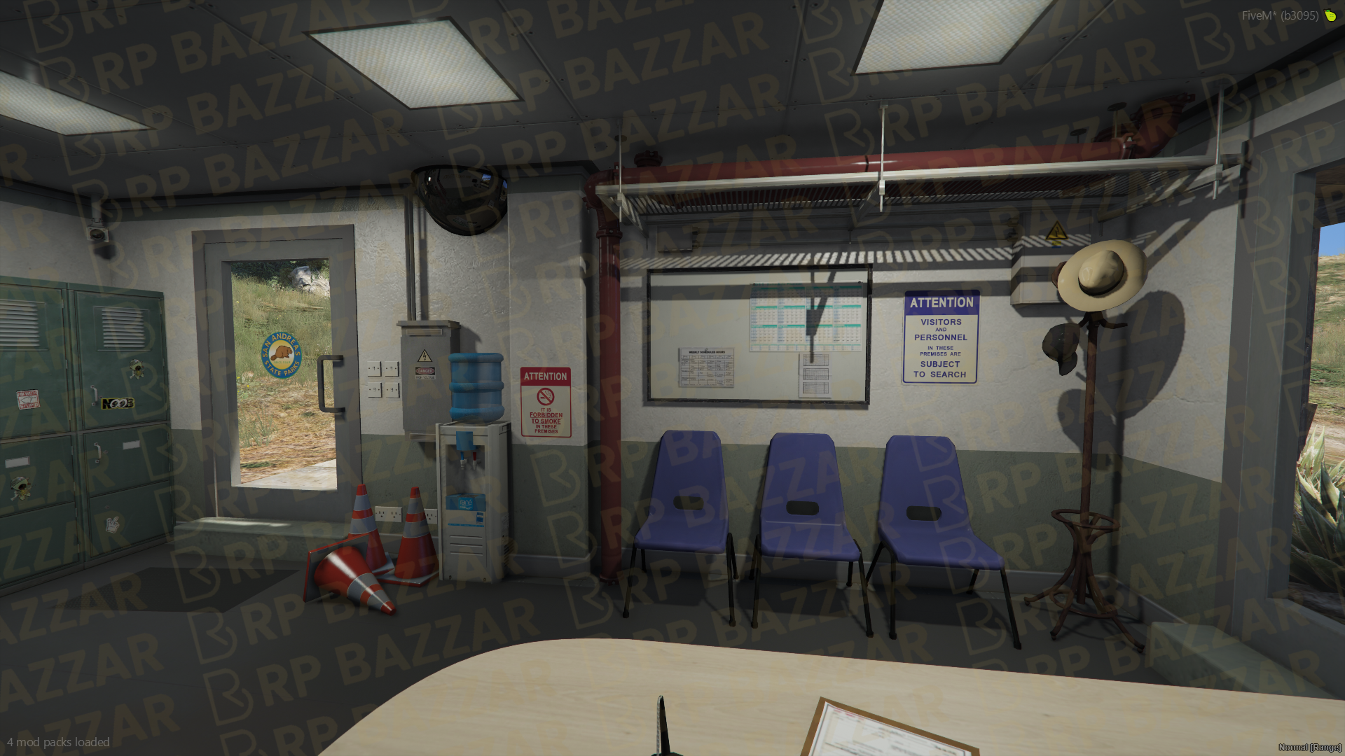 Capital Police Station FiveM MLO — GTA RP Interior — ESX QB QBOX — RPBazzar
