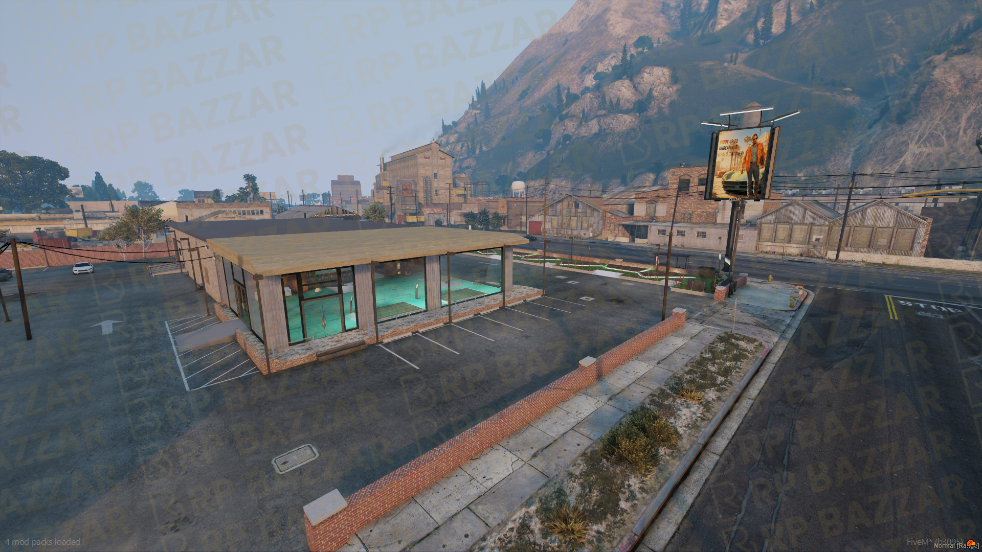 Rugged Vehicle Shop FiveM MLO — GTA RP Interior — ESX QB QBOX — RPBazzar